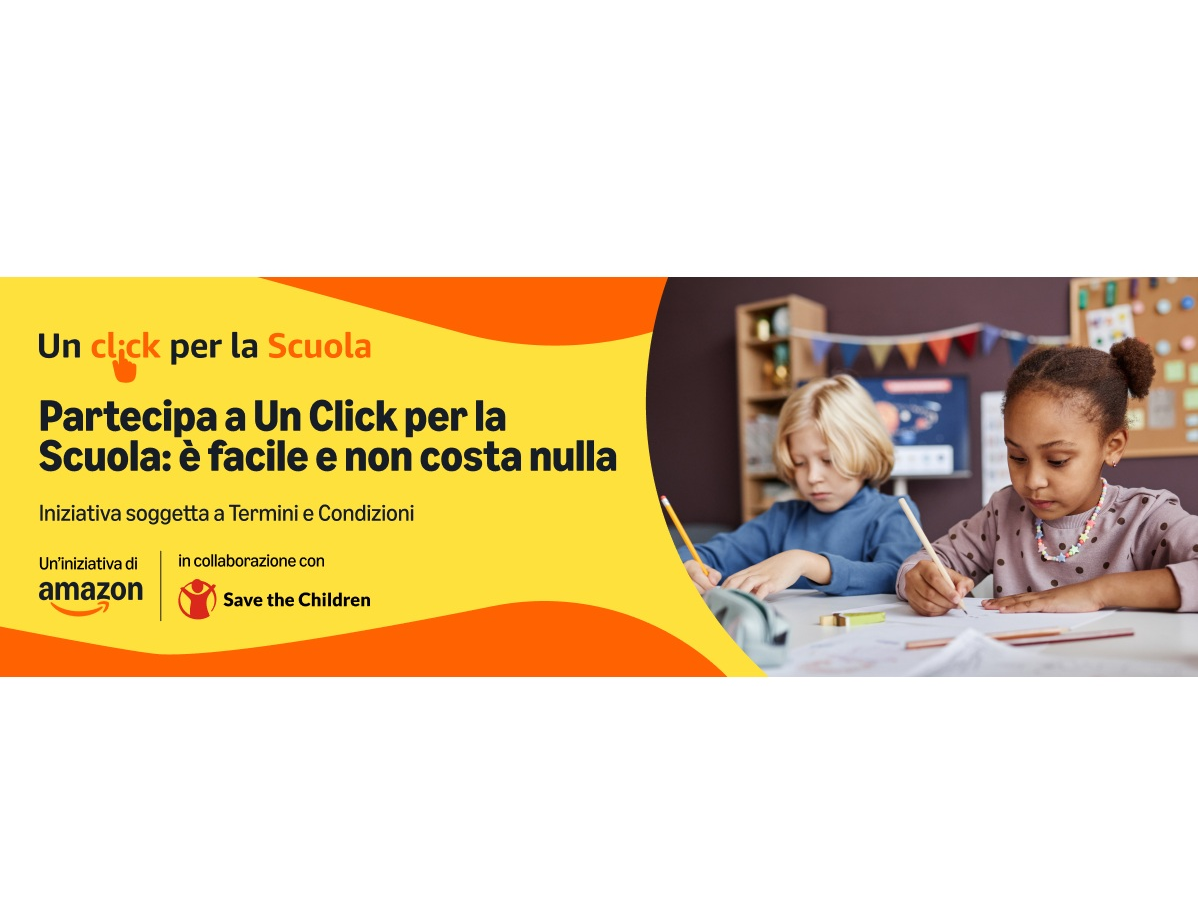 SUPPORTA IL LICEO EINSTEIN CON “UN CLICK PER LA SCUOLA” DI AMAZON